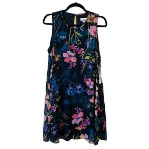 Calvin Klein Dress NEW White Floral Shift Size 12 - Picture 2 of 2